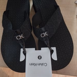 Calvin Klein wedge sandals